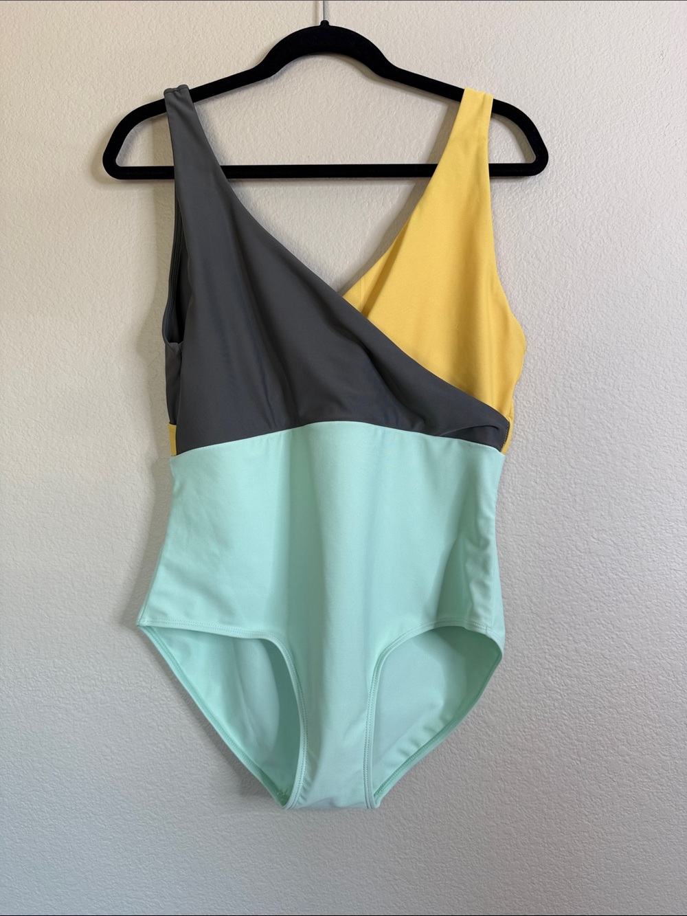 Roolee Santa Monica color block one piece swim suit XL